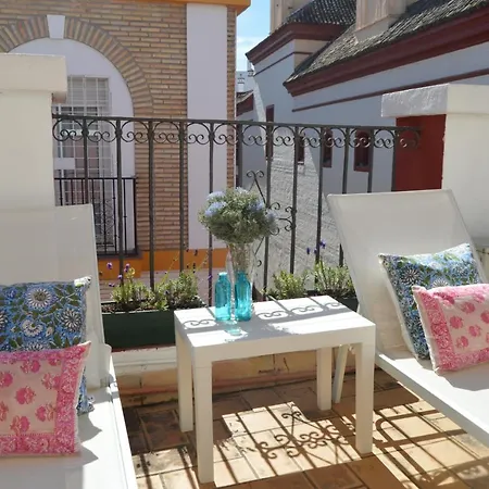 Lägenhet Isg Precioso Atico Con Terraza Privada En El Centro- Free Parking Sevilla
