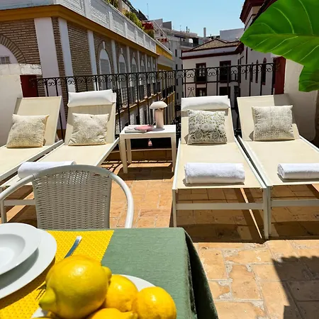 Isg Precioso Atico Con Terraza Privada En El Centro- Free Parking Appartement Séville