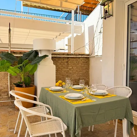 Isg Precioso Atico Con Terraza Privada En El Centro- Free Parking Sevilla