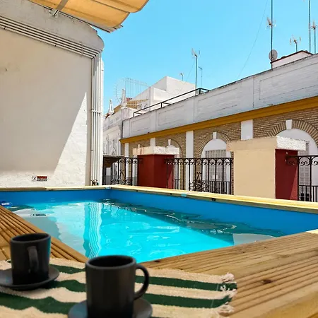 Isg Precioso Atico Con Terraza Privada En El Centro- Free Parking Daire Sevilla
