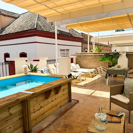 Isg Precioso Atico Con Terraza Privada En El Centro- Free Parking Sevilla